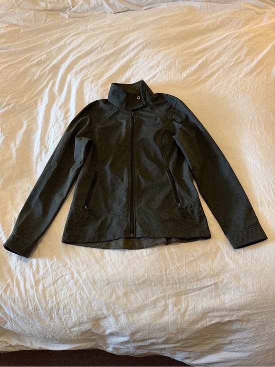 The North Face Jackets & Blazers - The North Face WindWall Women’s Full Zip Collared Jacket Long Sleeve Gray M